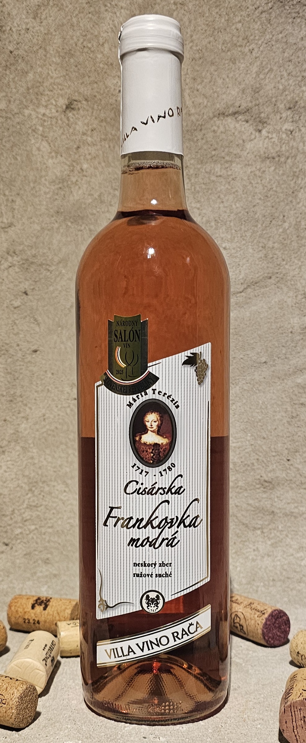Frankovka modrá rosé Cisárska - Villa Vino Rača