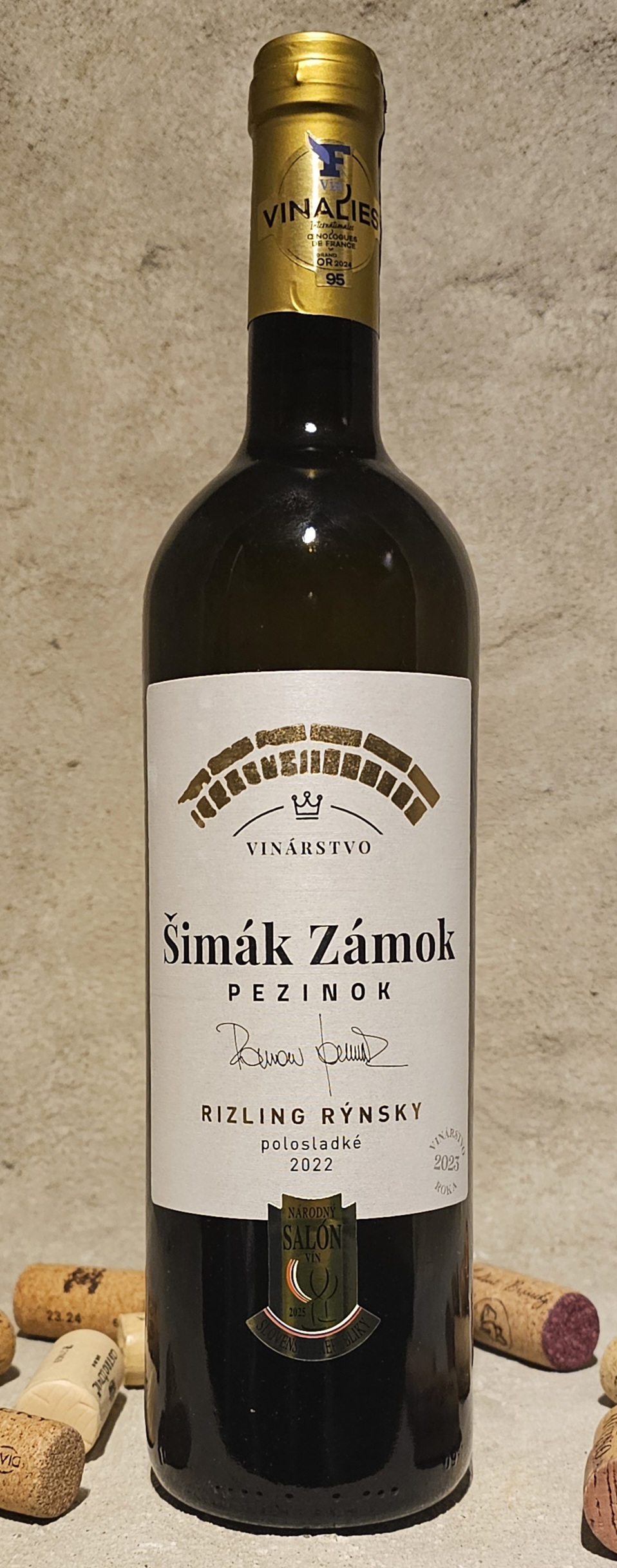 Rizling rýnsky - Zámocké vinárstvo